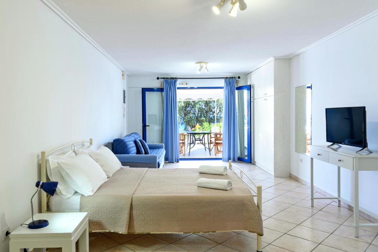 Aliki Studios Paralia Agias Foteinis Exteriör bild