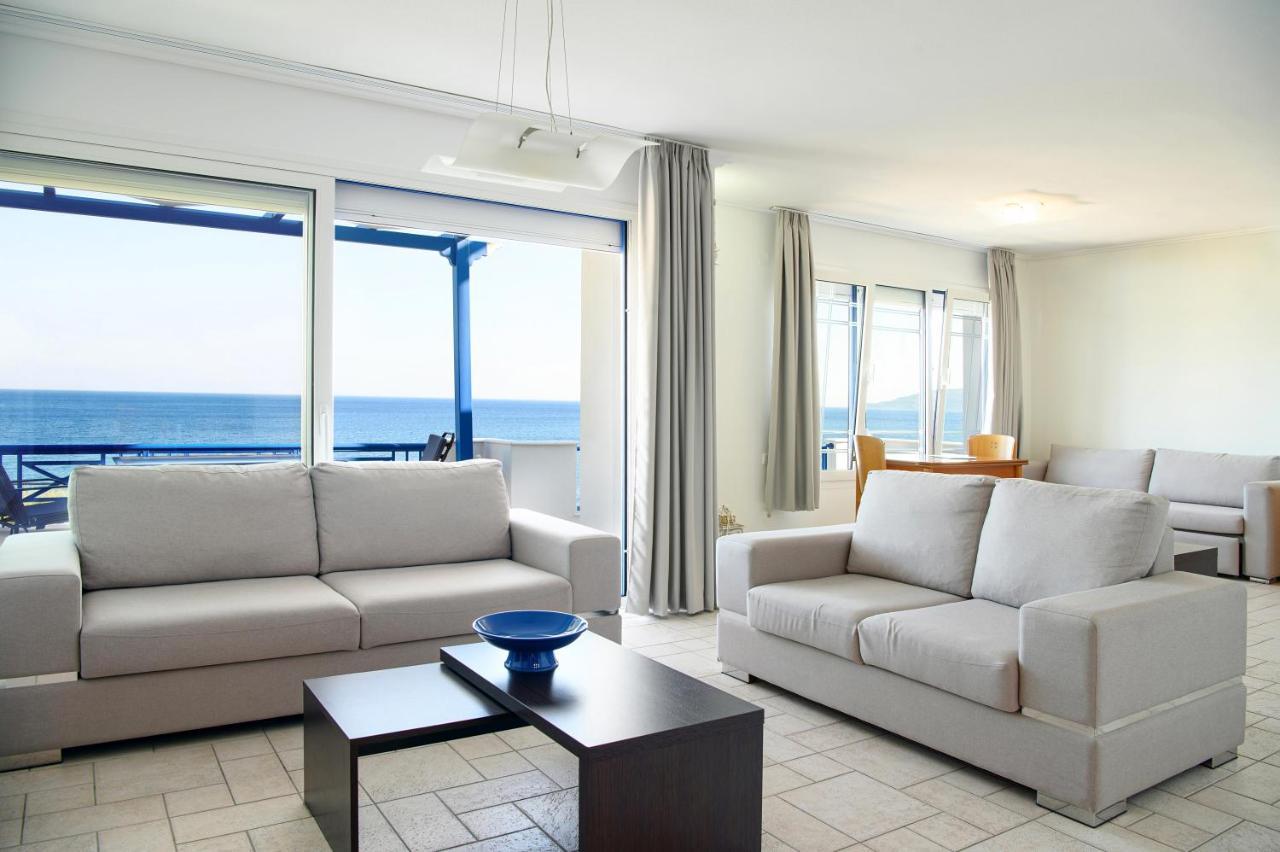 Aliki Studios Paralia Agias Foteinis Exteriör bild
