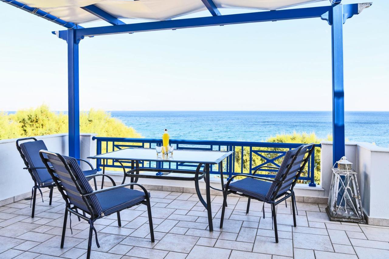 Aliki Studios Paralia Agias Foteinis Exteriör bild