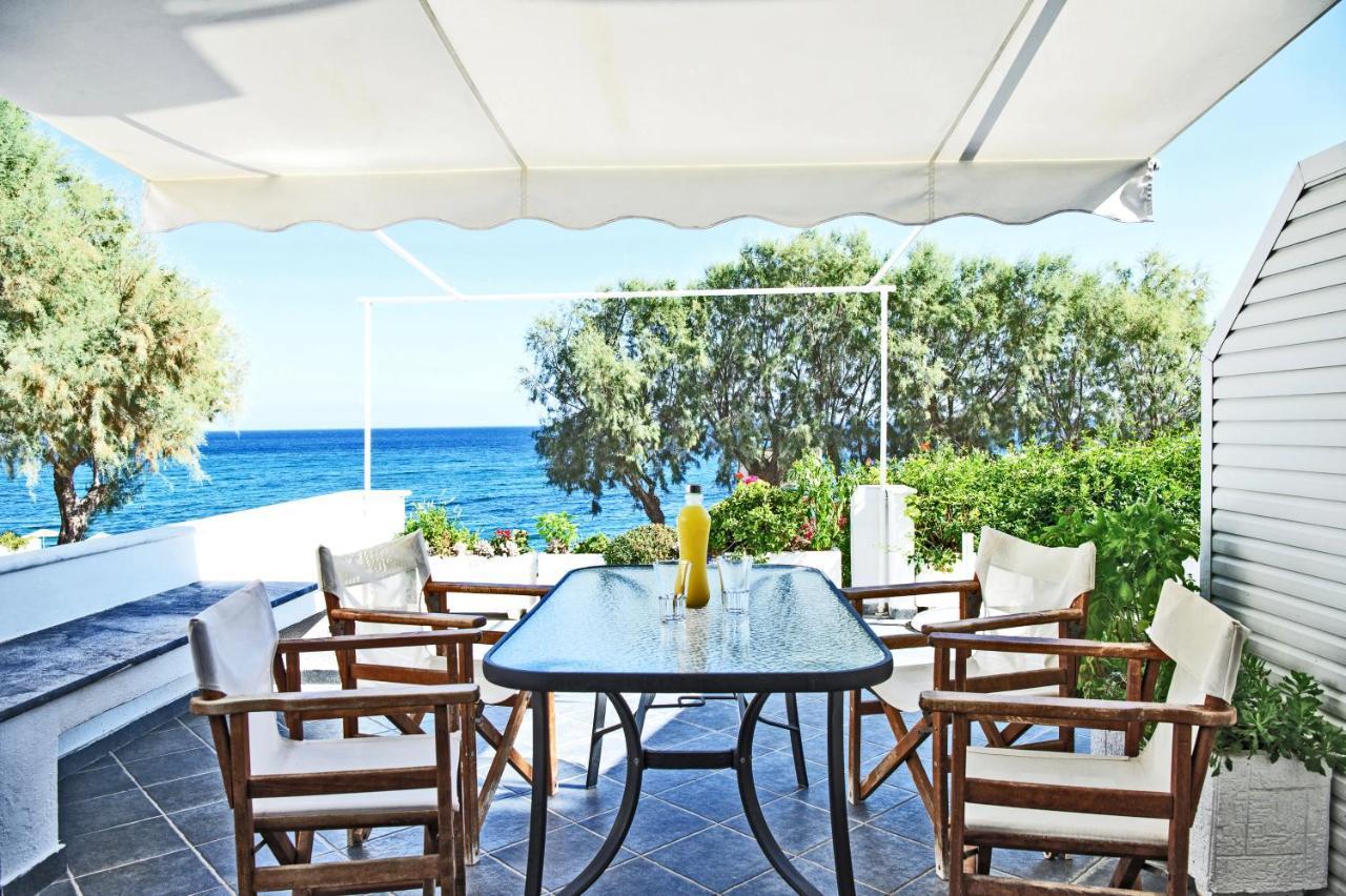 Aliki Studios Paralia Agias Foteinis Exteriör bild