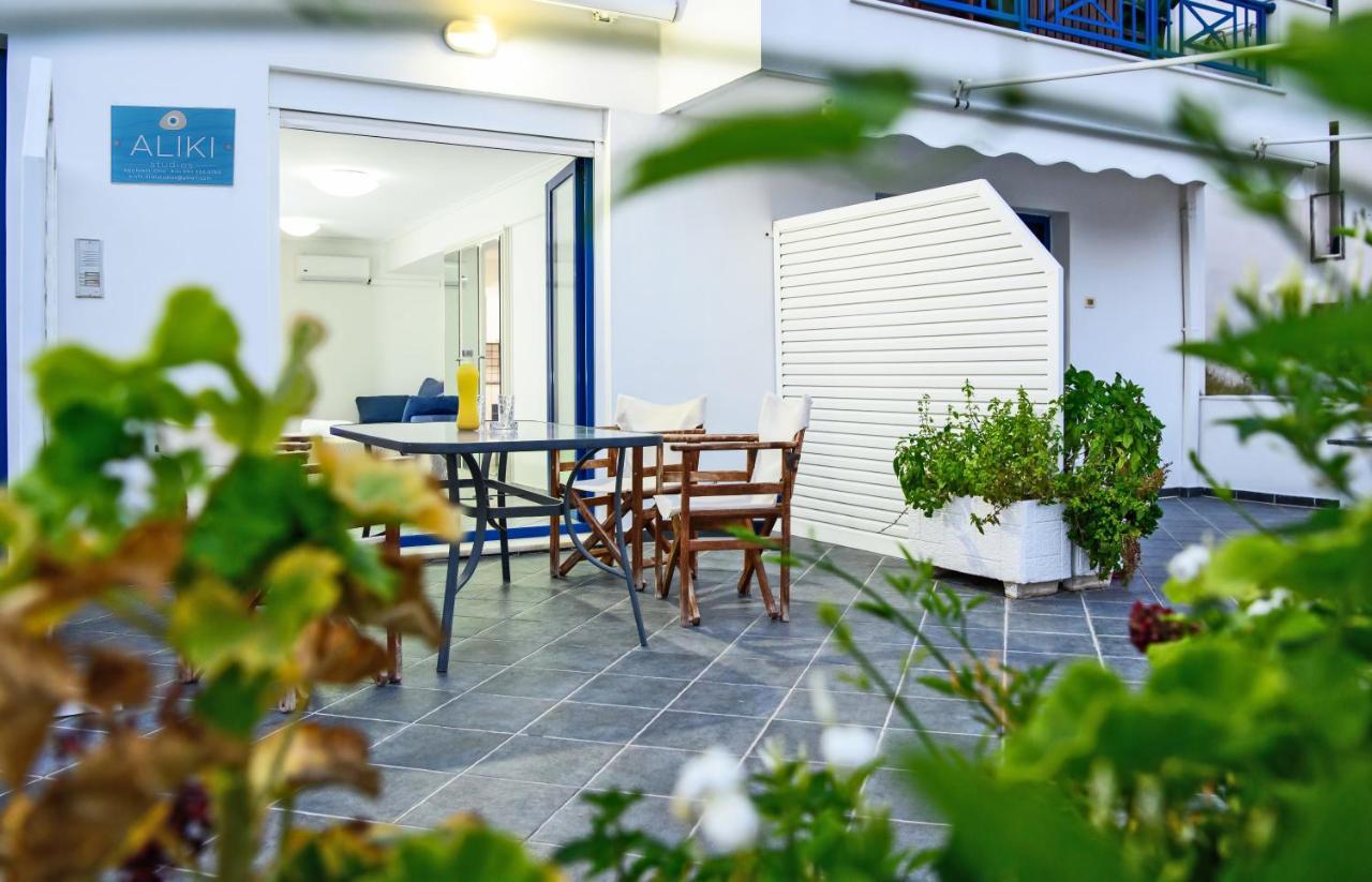 Aliki Studios Paralia Agias Foteinis Exteriör bild
