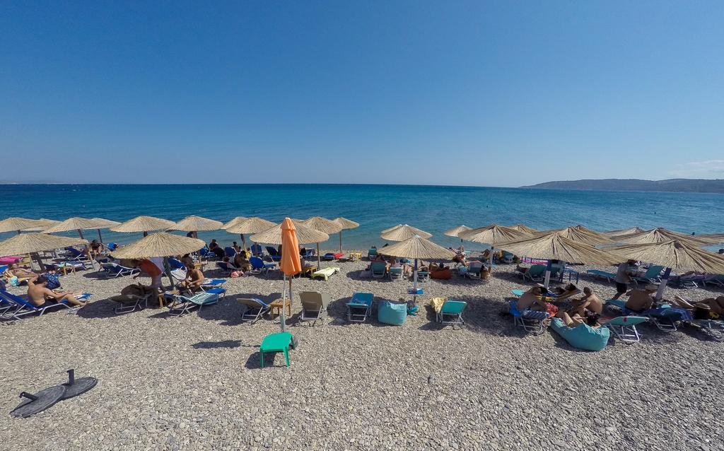 Aliki Studios Paralia Agias Foteinis Exteriör bild